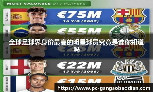 全球足球界身价最高的明星球员究竟是谁你知道吗